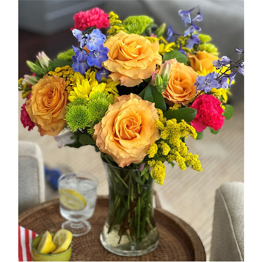 Bold & Bright – A Florist Original – BROWN'S FLOWERS & GIFTS, Fircrest WA
