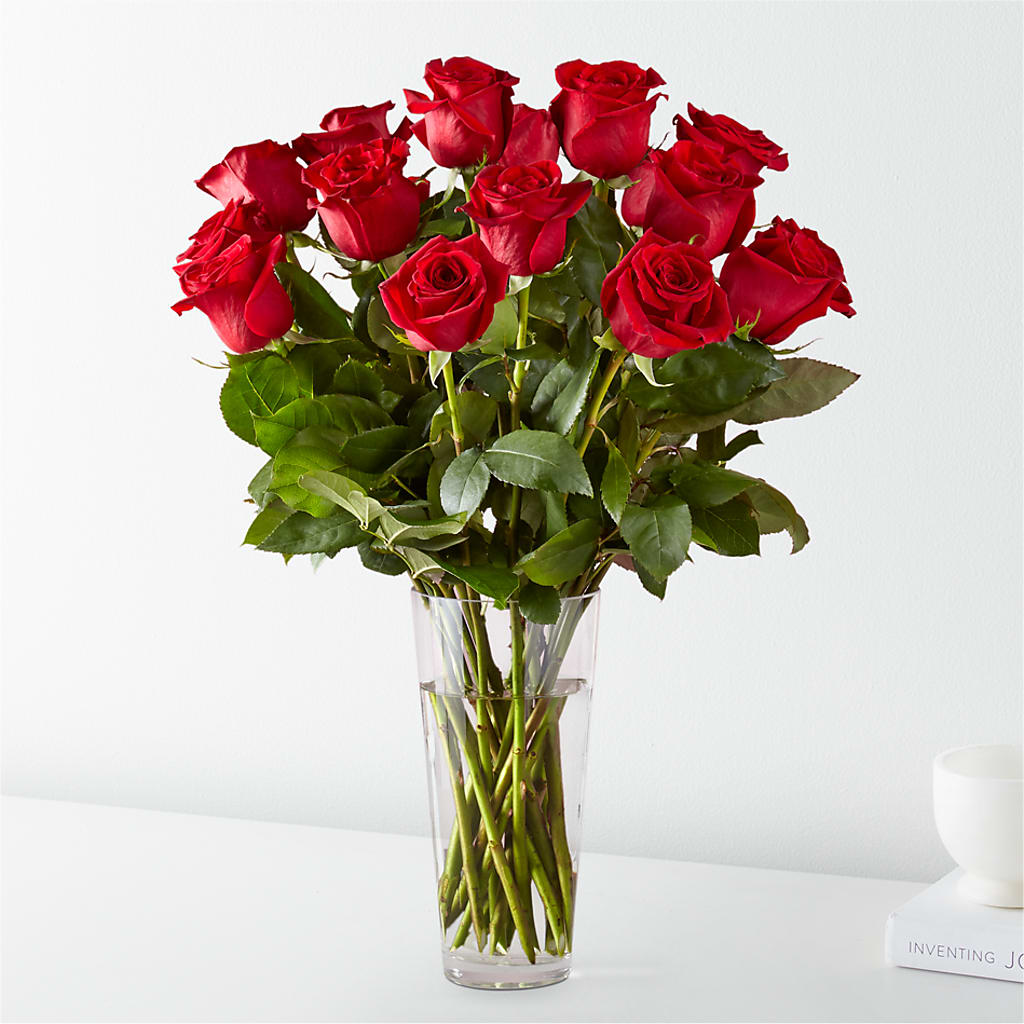 Long Stem Red Rose Bouquet – BROWN'S FLOWERS & GIFTS, Fircrest WA