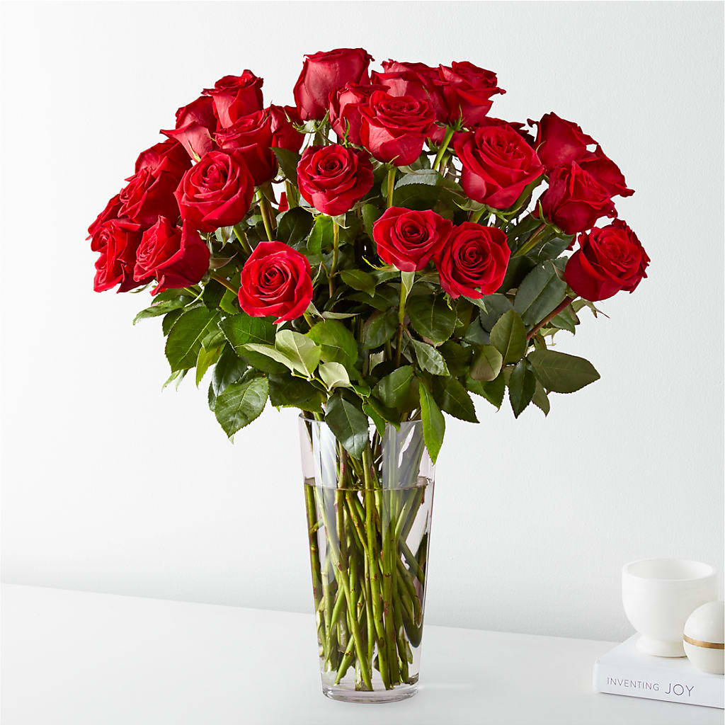 Long Stem Red Rose Bouquet – BROWN'S FLOWERS & GIFTS, Fircrest WA
