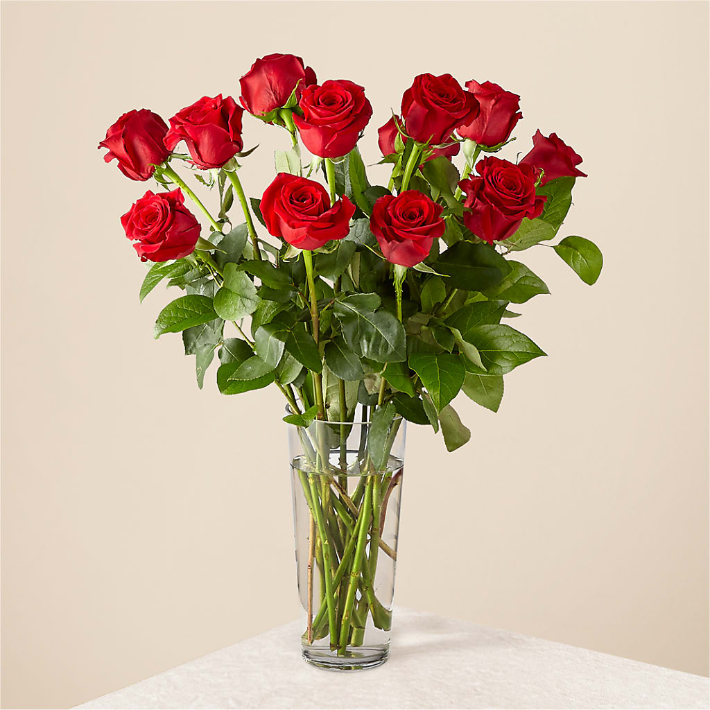 Long Stem Red Rose Bouquet – BROWN'S FLOWERS & GIFTS, Fircrest WA