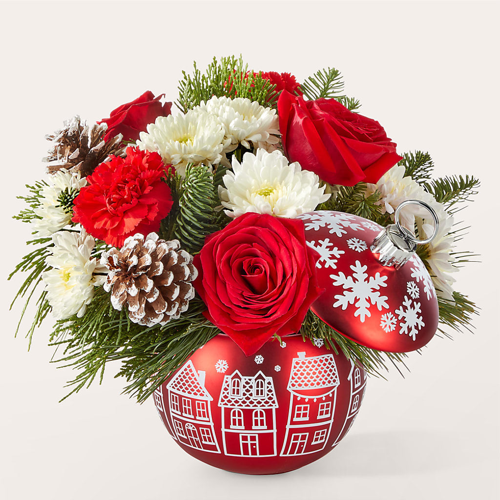 Christmas Village Ornament – BROWN'S FLOWERS & GIFTS, Fircrest WA