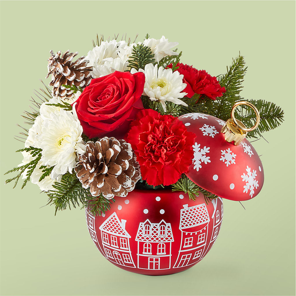 Christmas Village Ornament – BROWN'S FLOWERS & GIFTS, Fircrest WA