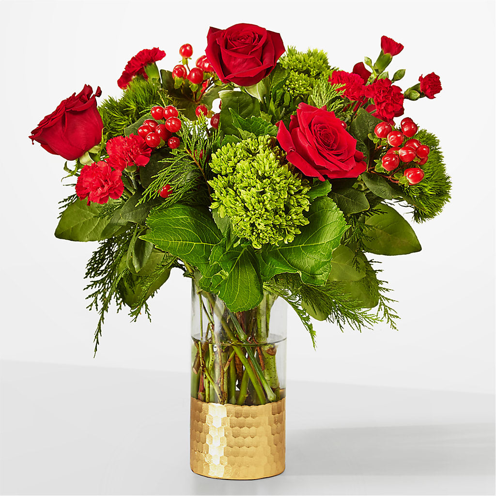 Plaid Throw Bouquet – BROWN'S FLOWERS & GIFTS, Fircrest WA