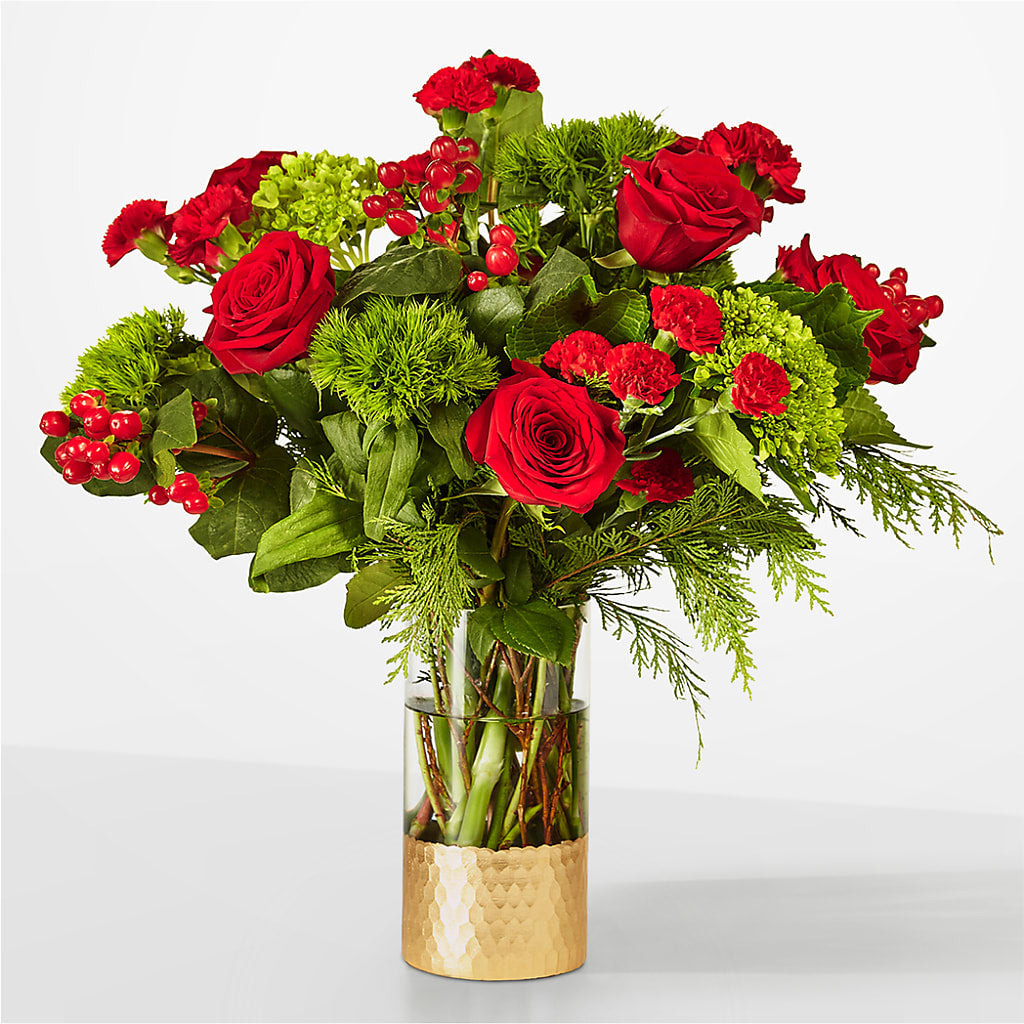 Plaid Throw Bouquet – BROWN'S FLOWERS & GIFTS, Fircrest WA