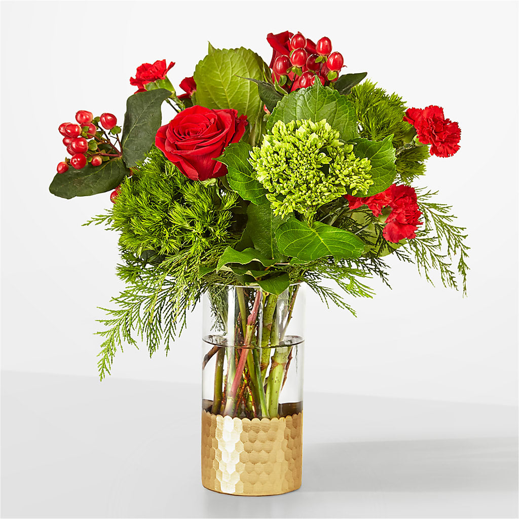 Plaid Throw Bouquet – BROWN'S FLOWERS & GIFTS, Fircrest WA