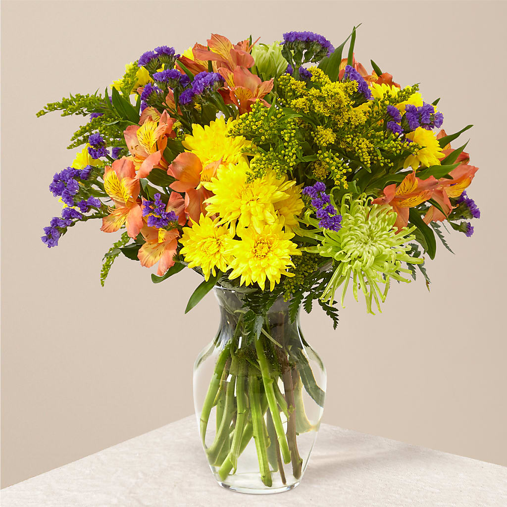 Marmalade Skies Bouquet – BROWN'S FLOWERS & GIFTS, Fircrest WA