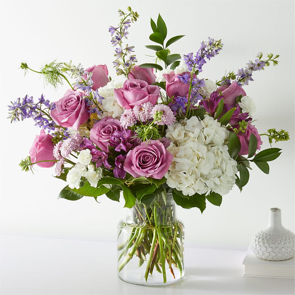 Violet Caress Bouquet – BROWN'S FLOWERS & GIFTS, Fircrest WA