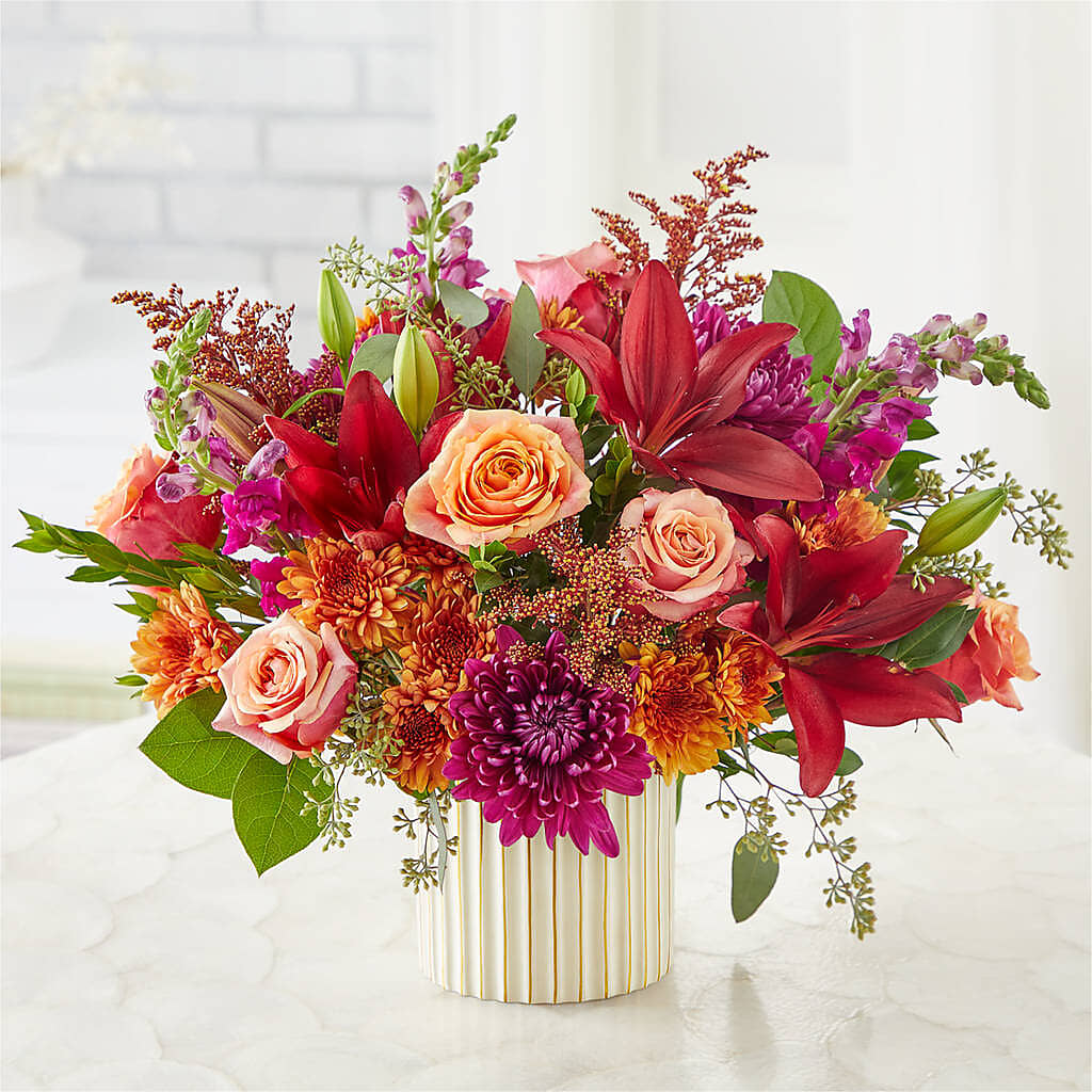 Burgundy Landscape Bouquet – BROWN'S FLOWERS & GIFTS, Fircrest WA
