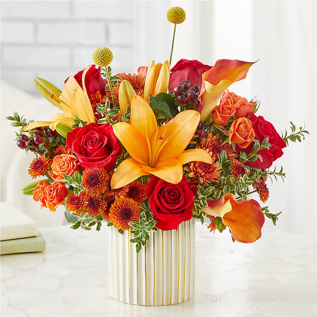 Scarlet Skies Bouquet – BROWN'S FLOWERS & GIFTS, Fircrest WA