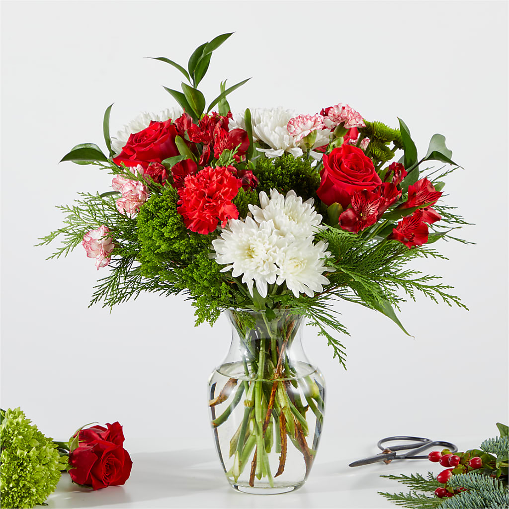 Merry Moment Bouquet – A Florist Original – BROWN'S FLOWERS & GIFTS, Fircrest WA