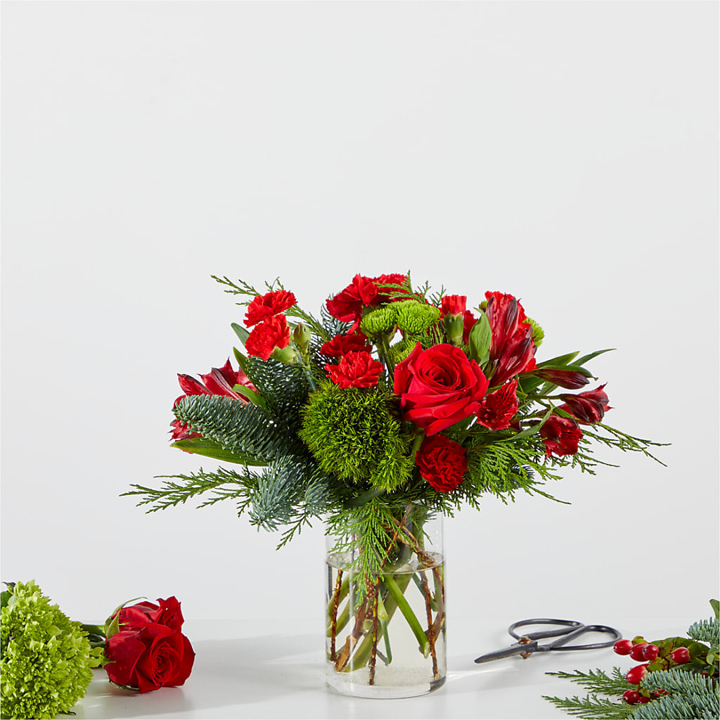 Merry Moment Bouquet – A Florist Original – BROWN'S FLOWERS & GIFTS, Fircrest WA