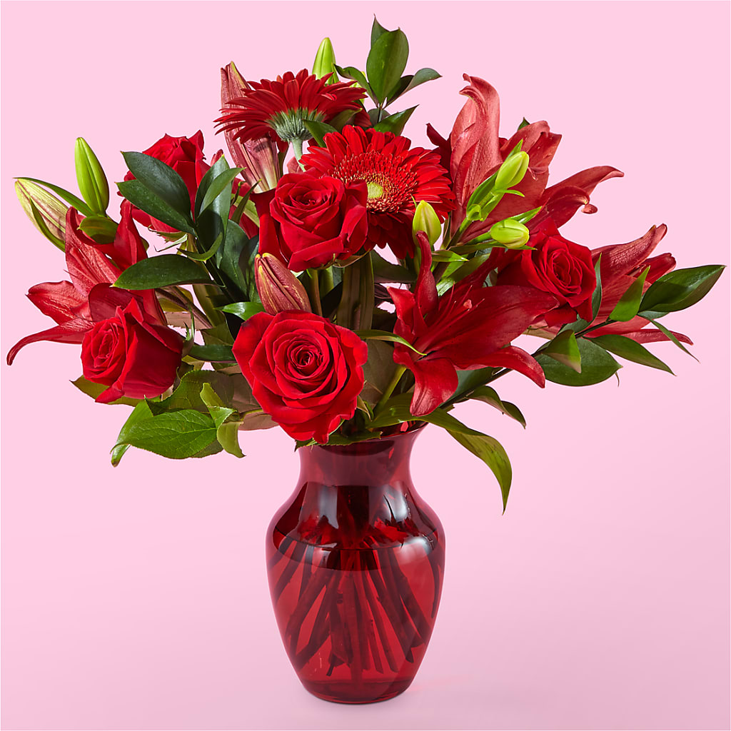 Burnin' Love Bouquet – BROWN'S FLOWERS & GIFTS, Fircrest WA