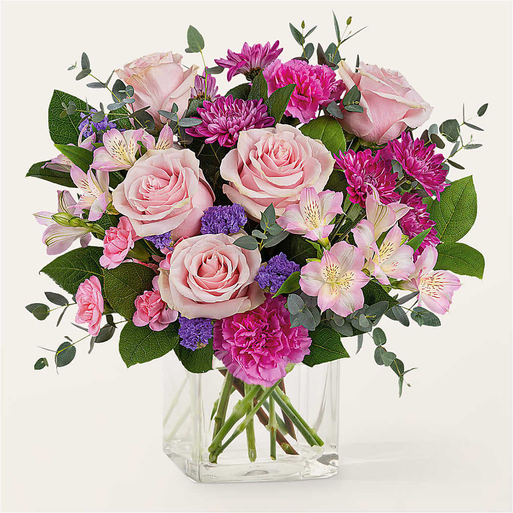 Rosy Radiance Bouquet – BROWN'S FLOWERS & GIFTS, Fircrest WA
