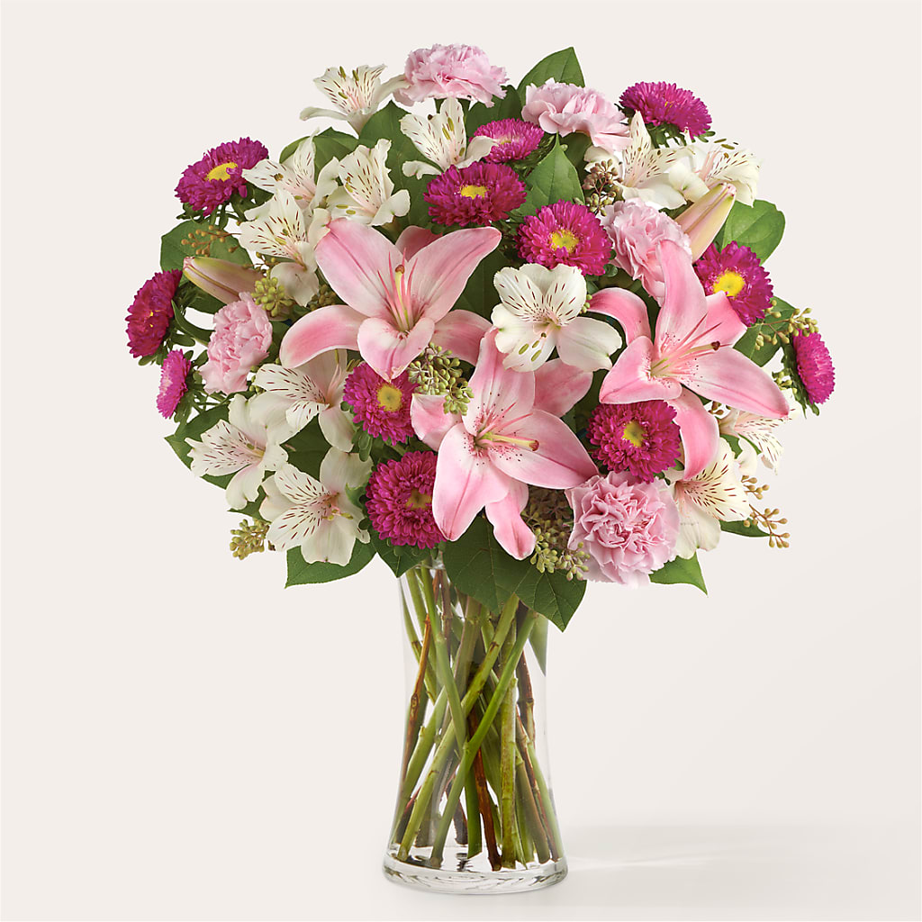 Feeling Fuchsia Bouquet – BROWN'S FLOWERS & GIFTS, Fircrest WA