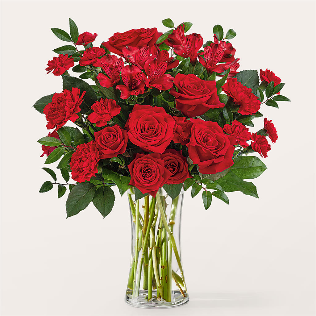 Brilliant Ruby Bouquet – BROWN'S FLOWERS & GIFTS, Fircrest WA