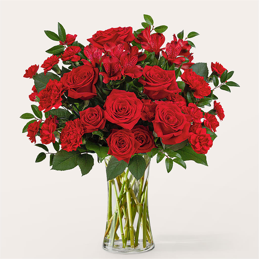 Brilliant Ruby Bouquet – BROWN'S FLOWERS & GIFTS, Fircrest WA
