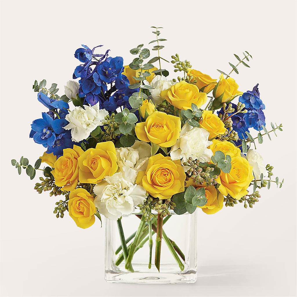 Sparkling Citrine Bouquet – BROWN'S FLOWERS & GIFTS, Fircrest WA