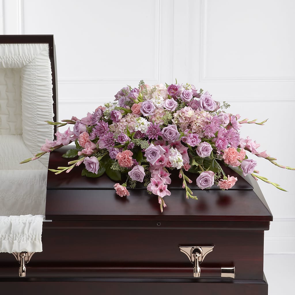 Immorata Casket Spray – BROWN'S FLOWERS & GIFTS, Fircrest WA
