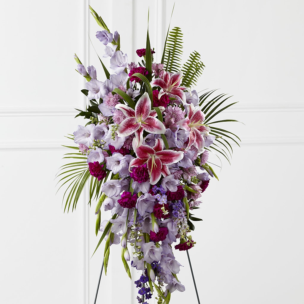 Tender Touch Standing Spray – BROWN'S FLOWERS & GIFTS, Fircrest WA