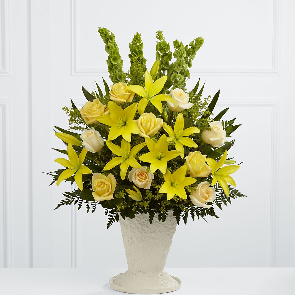Golden Memories Arrangement – BROWN'S FLOWERS & GIFTS, Fircrest WA