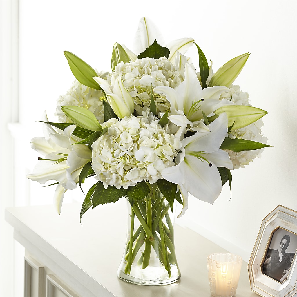 Compassionate Lily Bouquet – BROWN'S FLOWERS & GIFTS, Fircrest WA