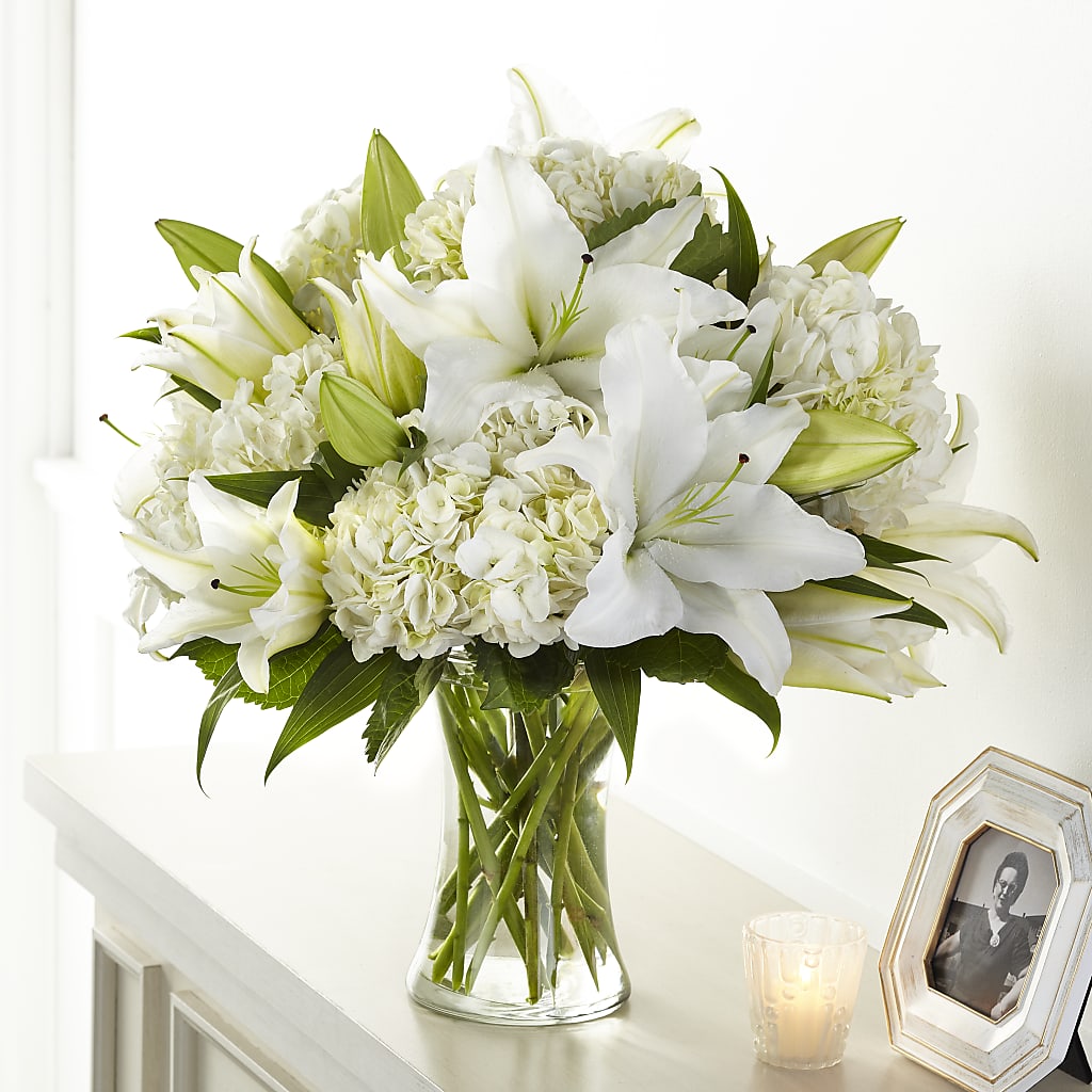 Compassionate Lily Bouquet – BROWN'S FLOWERS & GIFTS, Fircrest WA