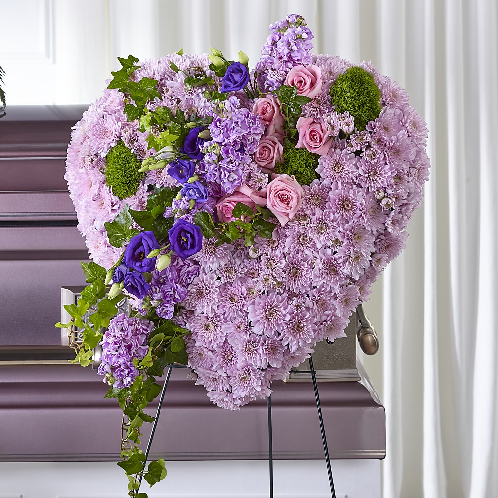 Treasured Love Standing Heart – BROWN'S FLOWERS & GIFTS, Fircrest WA