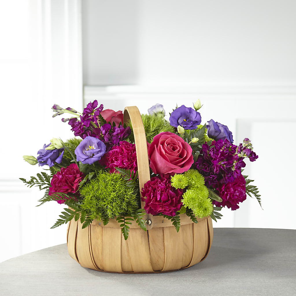Serene Sanctuary Basket – BROWN'S FLOWERS & GIFTS, Fircrest WA