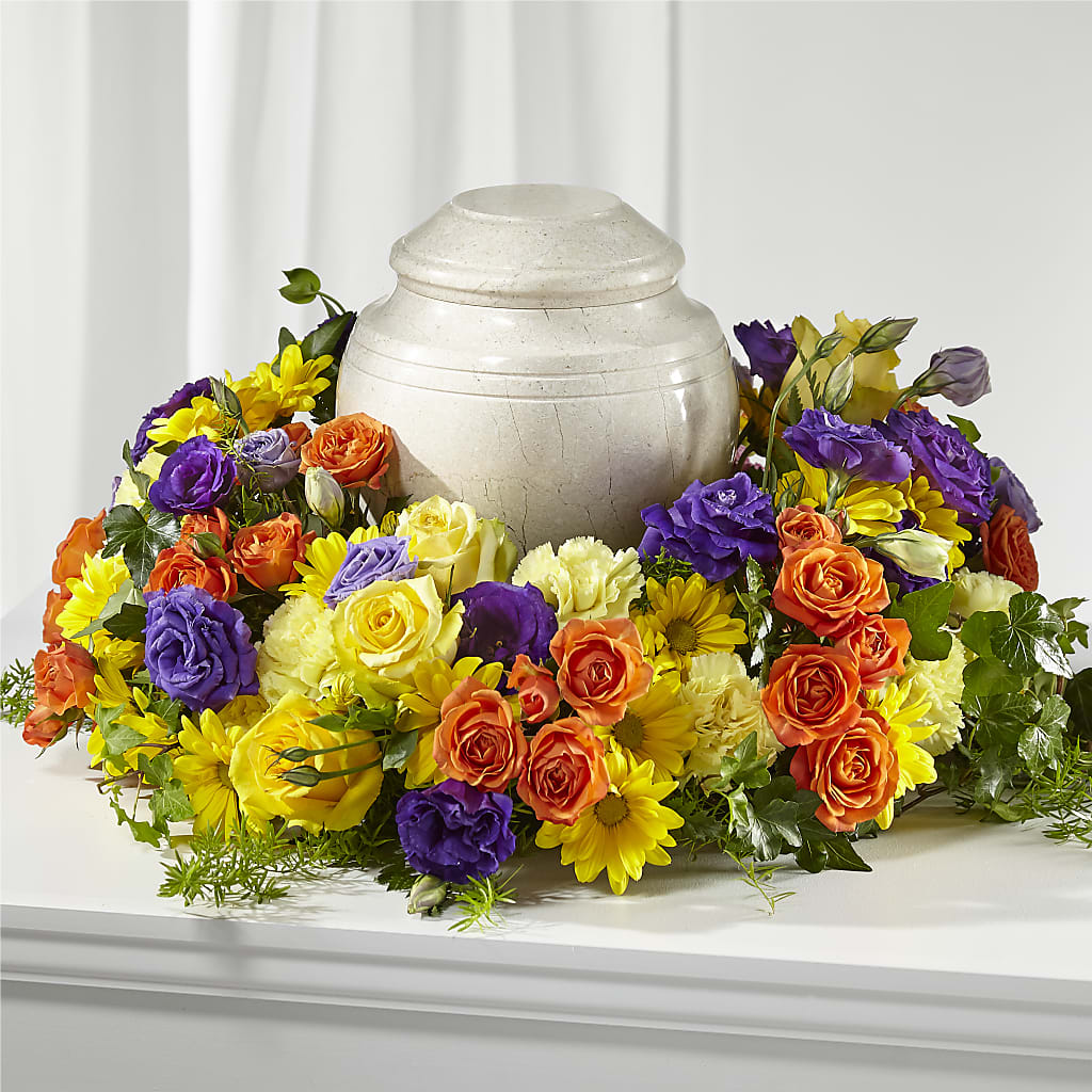 Blossoms of Remembrance Cremation Adornment – BROWN'S FLOWERS & GIFTS, Fircrest WA