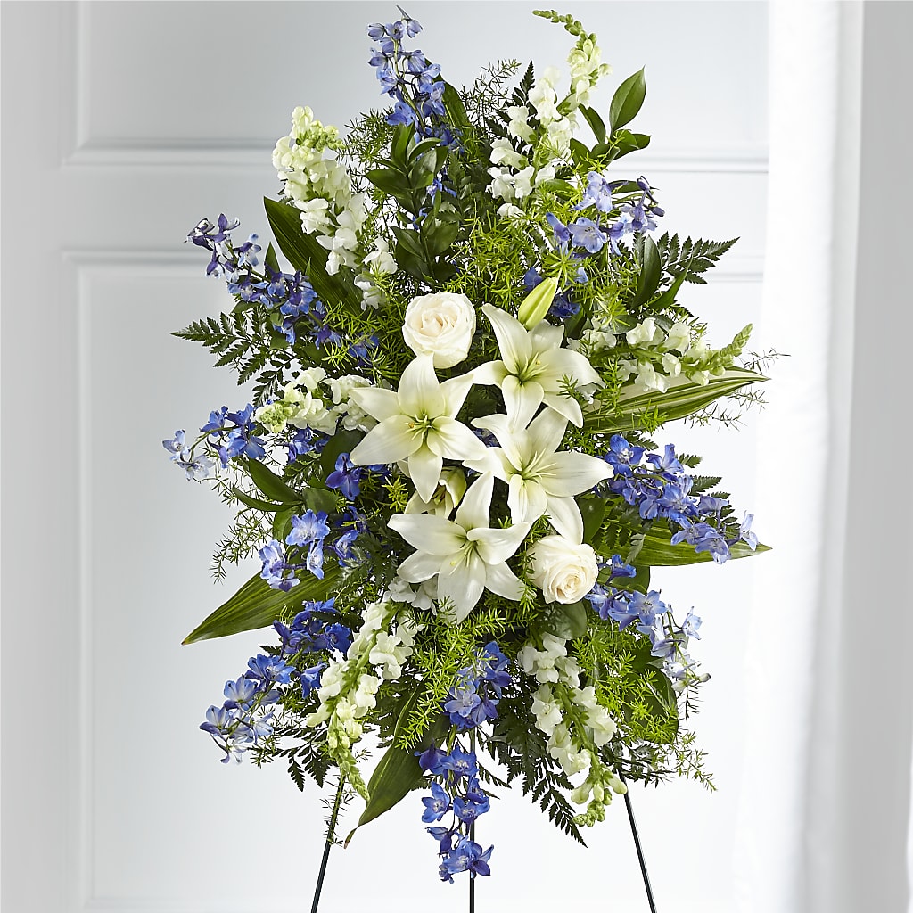 Faithful Friend Standing Spray – BROWN'S FLOWERS & GIFTS, Fircrest WA