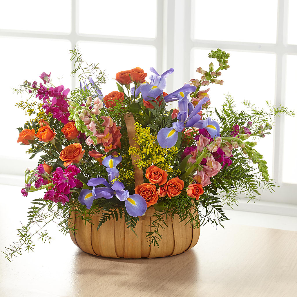 Garden of Life Basket – BROWN'S FLOWERS & GIFTS, Fircrest WA