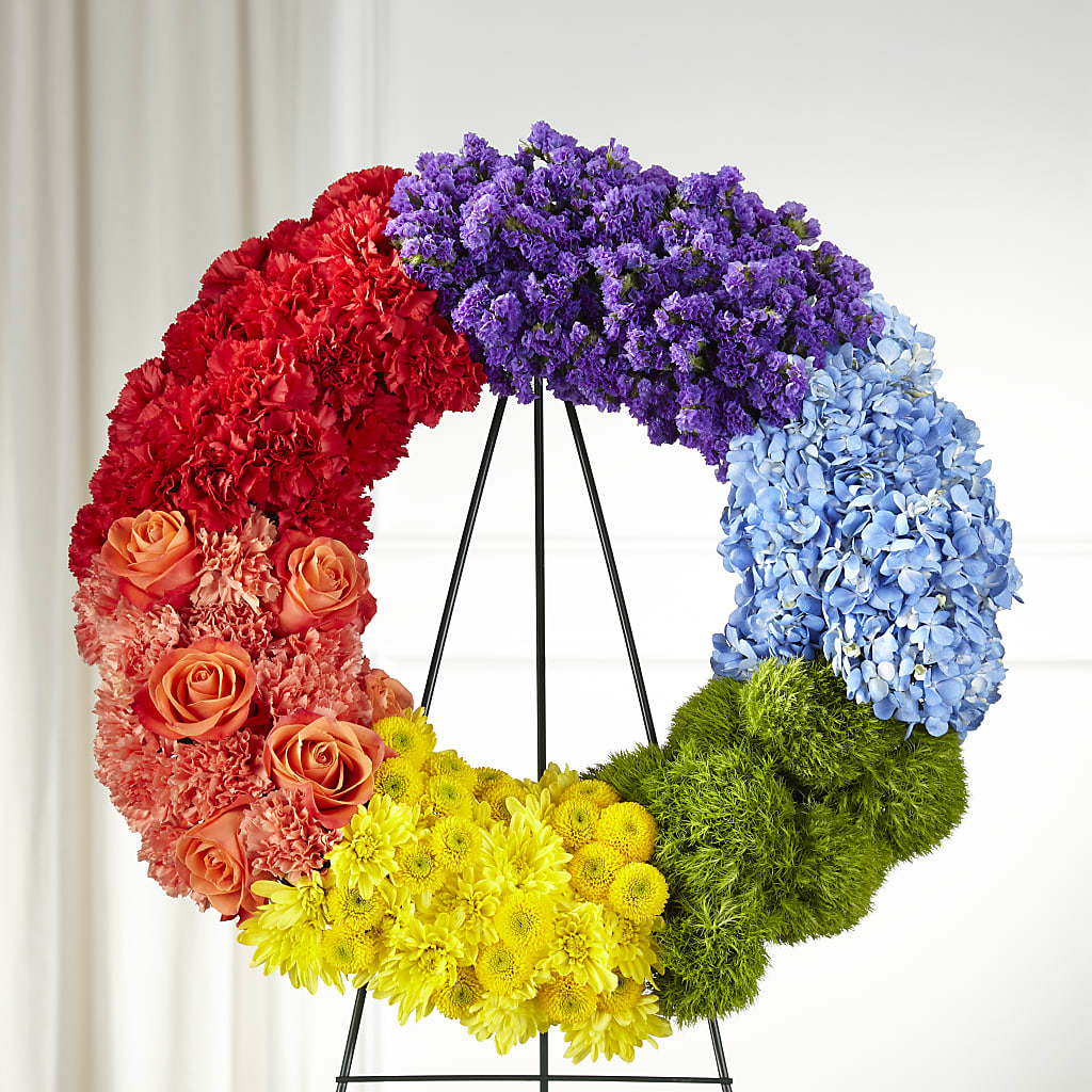 Circle of Love Wreath – BROWN'S FLOWERS & GIFTS, Fircrest WA