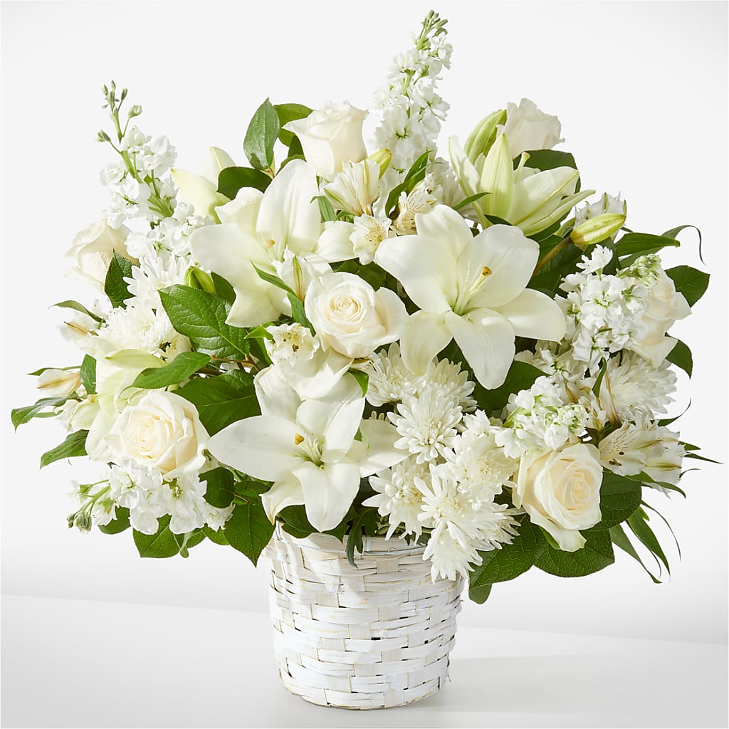 Peaceful Reflections Arrangement – BROWN'S FLOWERS & GIFTS, Fircrest WA
