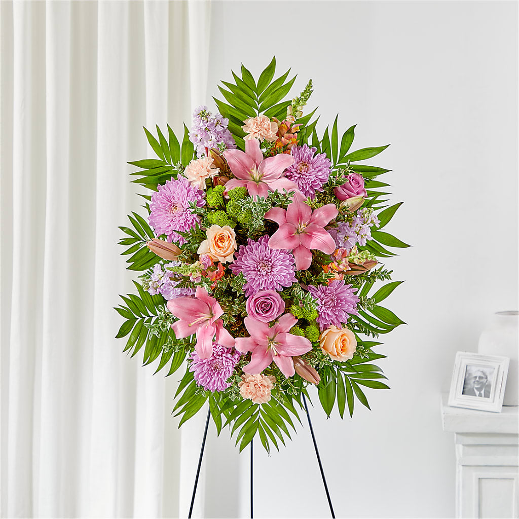 Love & Light Standing Spray – BROWN'S FLOWERS & GIFTS, Fircrest WA
