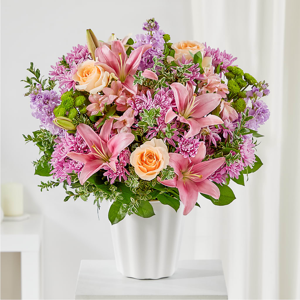 Supportive Embrace Tabletop Basket – BROWN'S FLOWERS & GIFTS, Fircrest WA