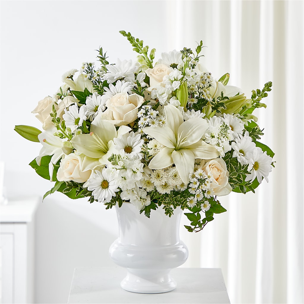 Uplifting Urn Arrangement – BROWN'S FLOWERS & GIFTS, Fircrest WA