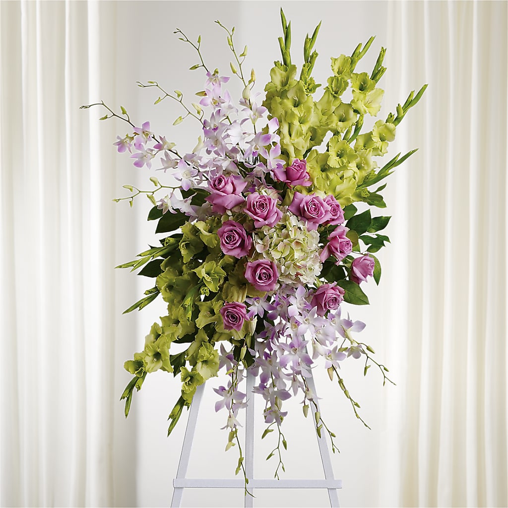 Lasting Legacy Standing Spray – BROWN'S FLOWERS & GIFTS, Fircrest WA
