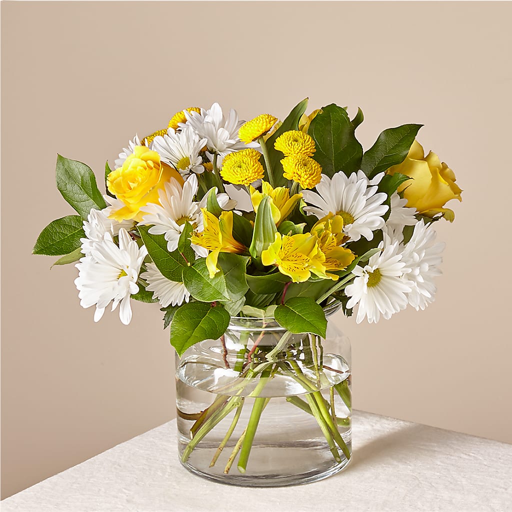 Sunny Sentiments Bouquet – BROWN'S FLOWERS & GIFTS, Fircrest WA