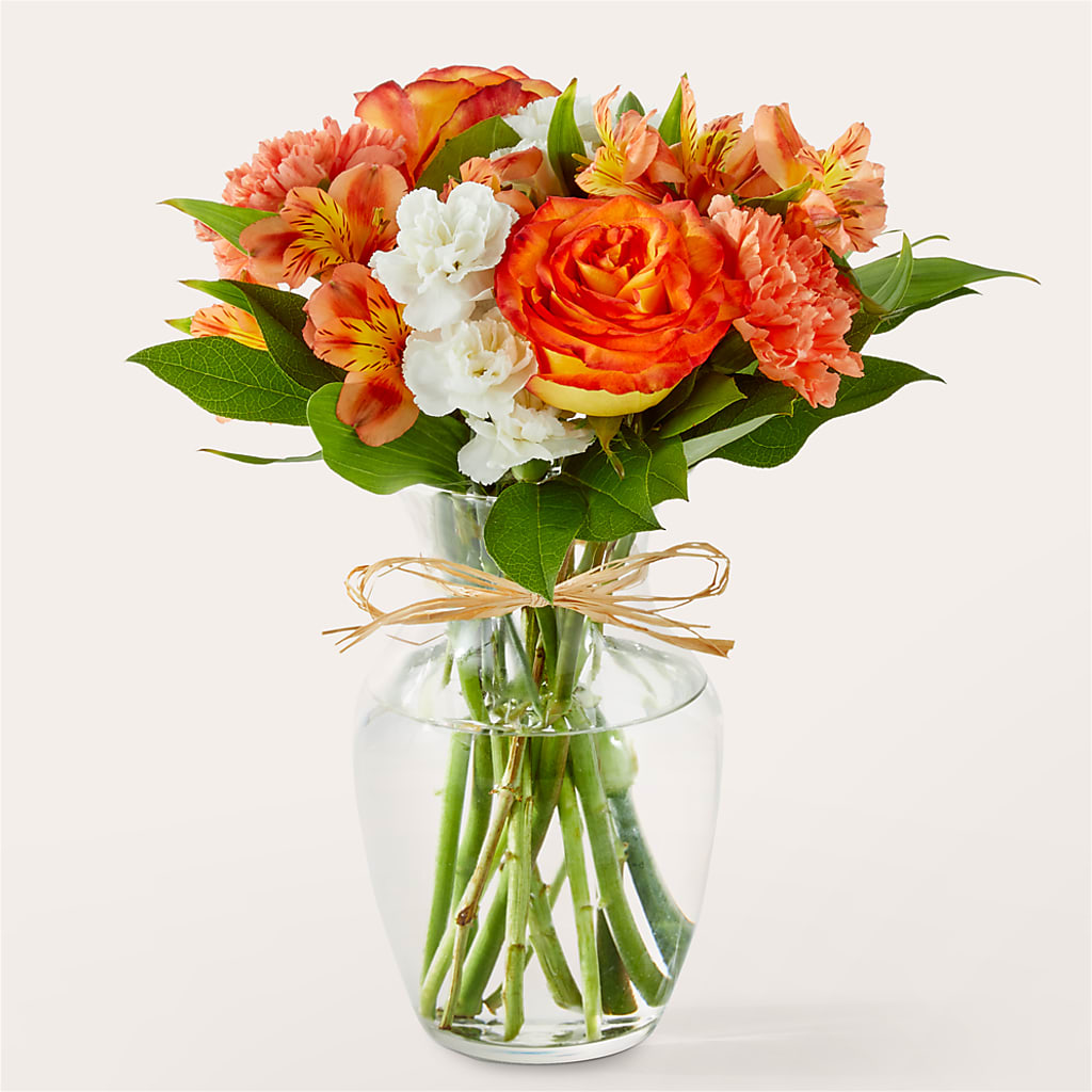 Apricot Glow Bouquet – BROWN'S FLOWERS & GIFTS, Fircrest WA