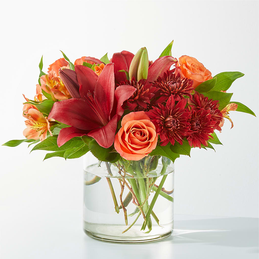 Crimson Leaves Bouquet – BROWN'S FLOWERS & GIFTS, Fircrest WA