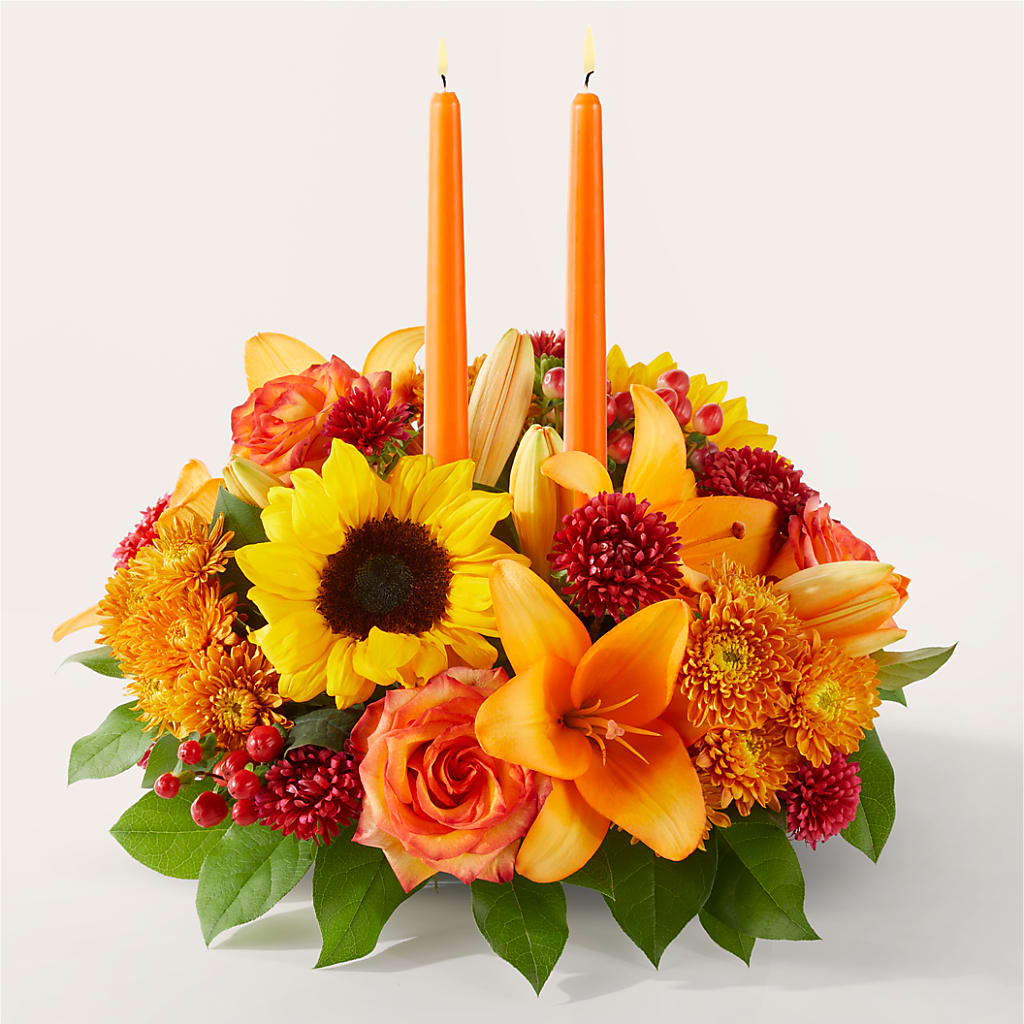 Grateful Centerpiece – BROWN'S FLOWERS & GIFTS, Fircrest WA