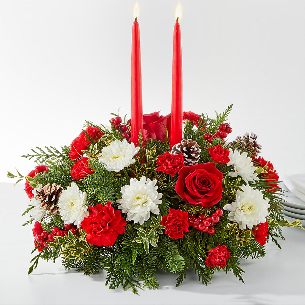 Holiday Soiree Centerpiece – BROWN'S FLOWERS & GIFTS, Fircrest WA
