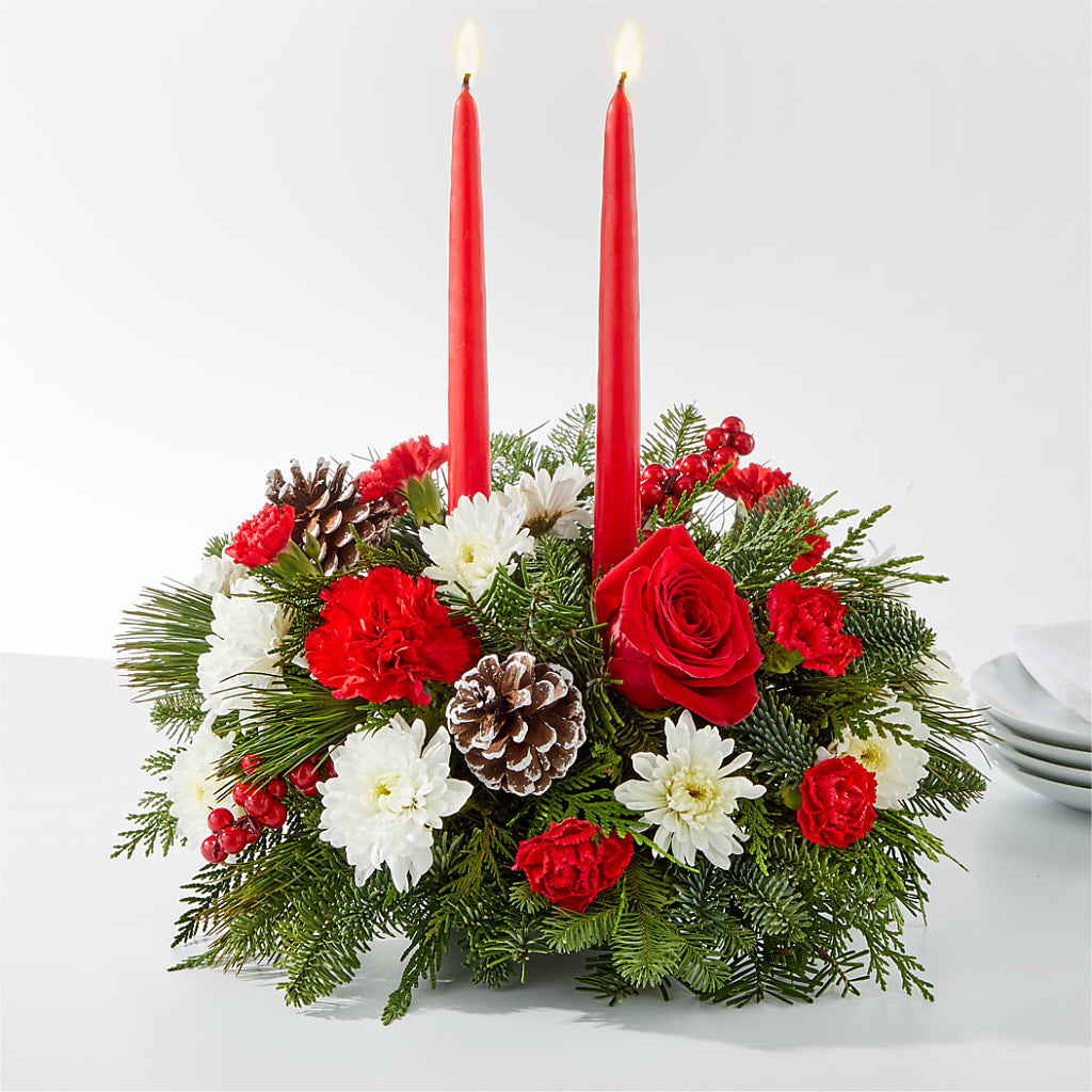 Holiday Soiree Centerpiece – BROWN'S FLOWERS & GIFTS, Fircrest WA