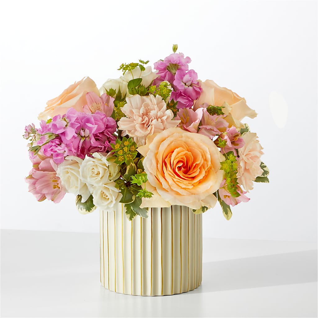 Paradise Bouquet with Ivory Vase – BROWN'S FLOWERS & GIFTS, Fircrest WA