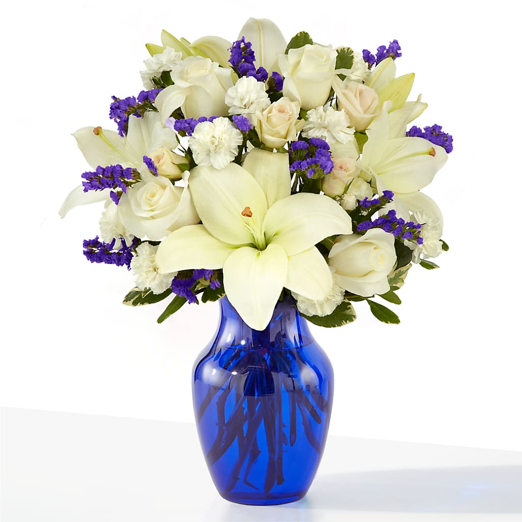 Sapphire Rush Bouquet – BROWN'S FLOWERS & GIFTS, Fircrest WA