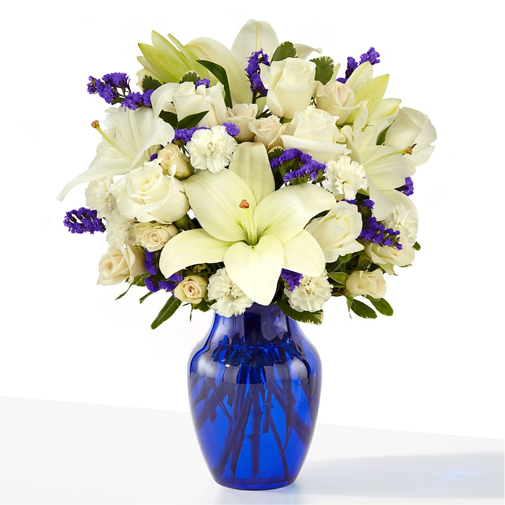 Sapphire Rush Bouquet – BROWN'S FLOWERS & GIFTS, Fircrest WA