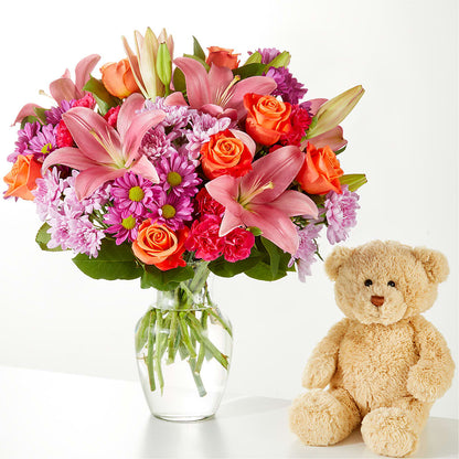 One and Only Bouquet and Bear Bundle – BROWN'S FLOWERS & GIFTS, Fircrest WA