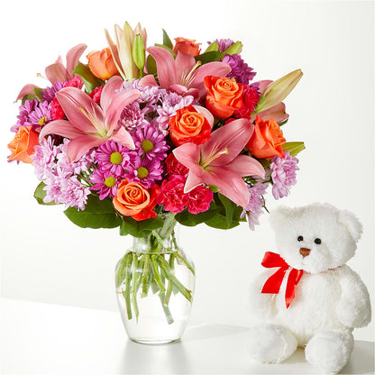 One and Only Bouquet and Bear Bundle – BROWN'S FLOWERS & GIFTS, Fircrest WA