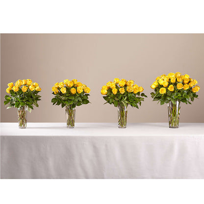 Long Stem Yellow Rose Bouquet – BROWN'S FLOWERS & GIFTS, Fircrest WA