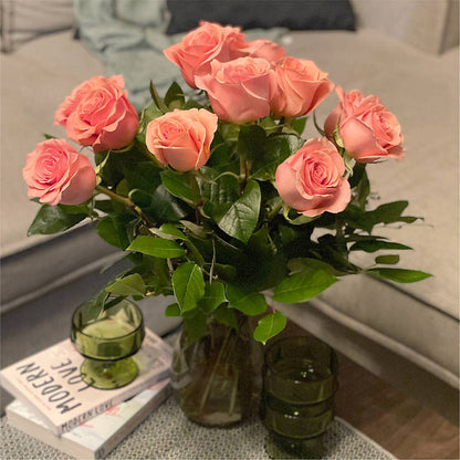 Long Stem Pink Rose Bouquet – BROWN'S FLOWERS & GIFTS, Fircrest WA